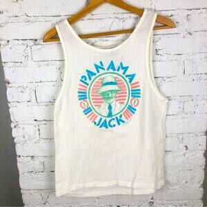 Vintage 80’s Panama Jack Woven Tank Top